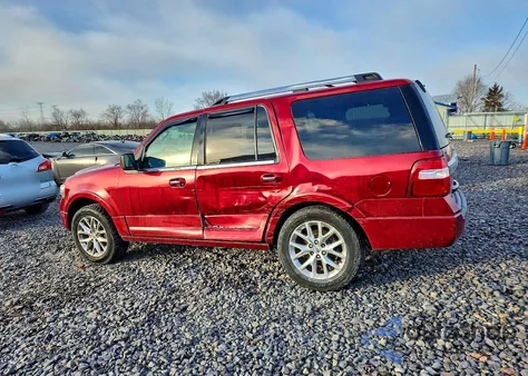 2015 Ford Expedition Limited z USA, uszkodzony, nr VIN 1FMJU2AT9FEF00744